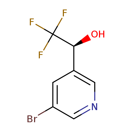 (S)-1-(5-Bromopyridin-3-yl)-2,2,2-trifluoroethan-1-ol