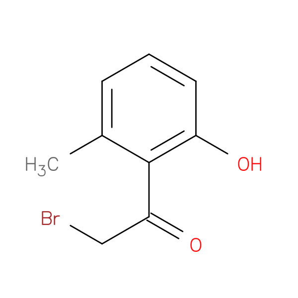 2-bromo-1-(2-hydroxy-6-methylphenyl)ethan-1-one