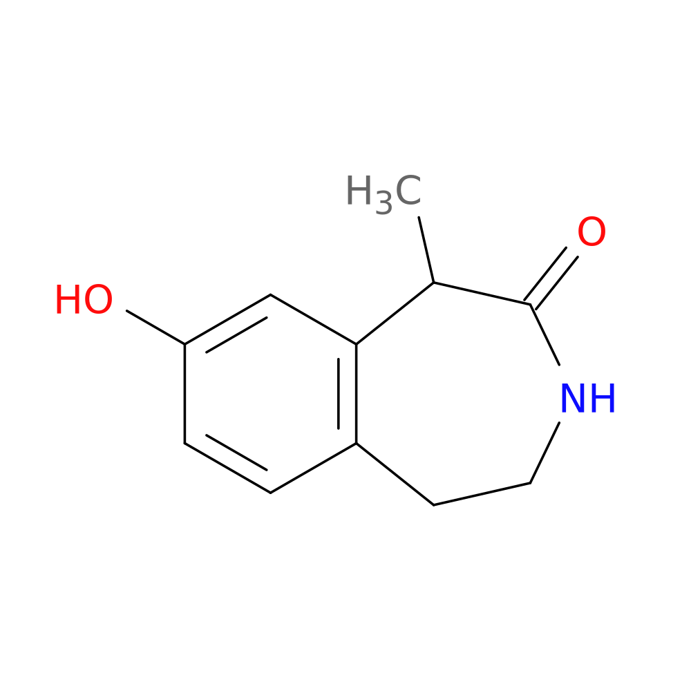 8-hydroxy-1-methyl-2,3,4,5-tetrahydro-1H-3-benzazepin-2-one