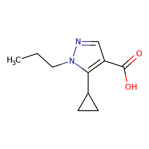 5-Cyclopropyl-1-propyl-1H-pyrazole-4-carboxylic acid