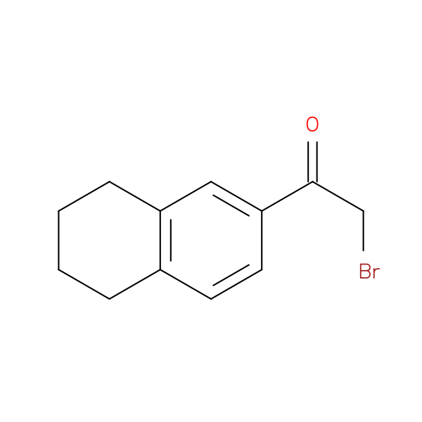2-bromo-1-(5,6,7,8-tetrahydronaphthalen-2-yl)ethan-1-one