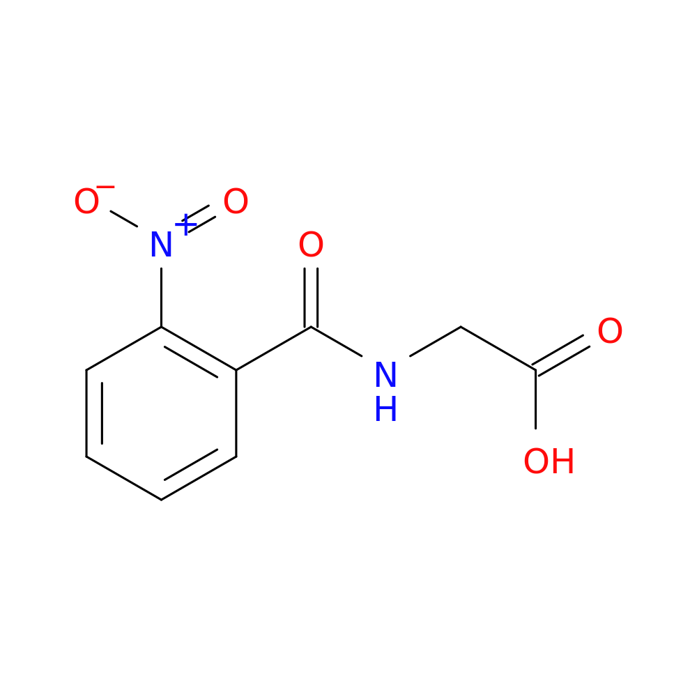 N-(2-Nitrobenzoyl)glycine