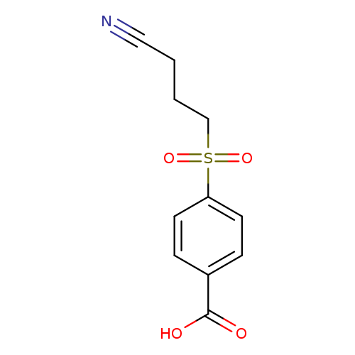 4-(3-cyanopropanesulfonyl)benzoic acid