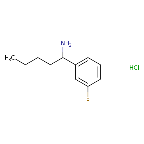 1-(3-Fluorophenyl)pentan-1-amine hydrochloride