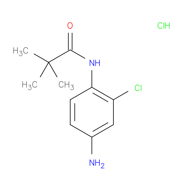 N-(4-amino-2-chlorophenyl)-2,2-dimethylpropanamide hydrochloride