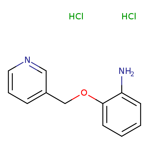 2-[(pyridin-3-yl)methoxy]aniline dihydrochloride