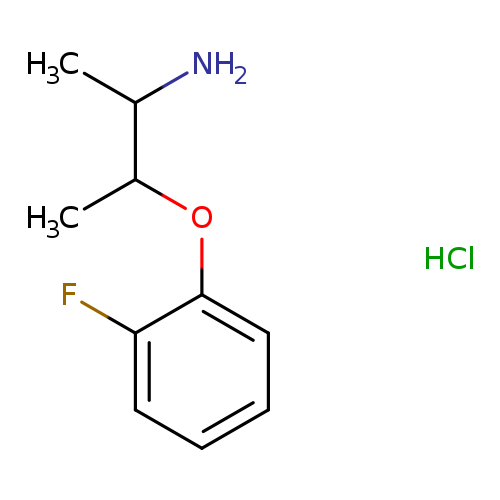 3-(2-fluorophenoxy)butan-2-aminehydrochloride
