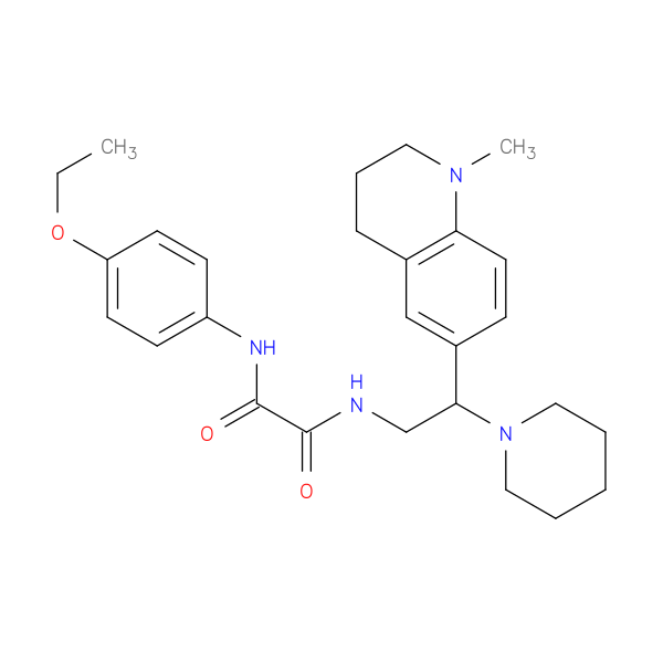 N'-(4-ethoxyphenyl)-N-[2-(1-methyl-1,2,3,4-tetrahydroquinolin-6-yl)-2-(piperidin-1-yl)ethyl]ethanediamide