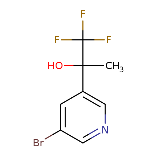 2-(5-BROMOPYRIDIN-3-YL)-1,1,1-TRIFLUOROPROPAN-2-OL