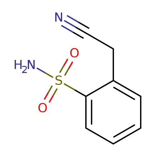 2-(cyanomethyl)benzene-1-sulfonamide