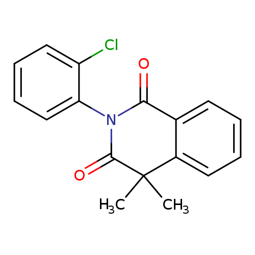 2-(2-chlorophenyl)-4,4-dimethyl-1,2,3,4-tetrahydroisoquinoline-1,3-dione