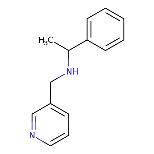 N-(1-phenylethyl)-N-(pyridin-3-ylmethyl)amine