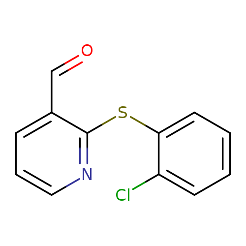 2-((2-Chlorophenyl)thio)nicotinaldehyde