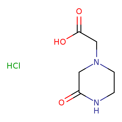 2-(3-oxopiperazin-1-yl)acetic acid hydrochloride