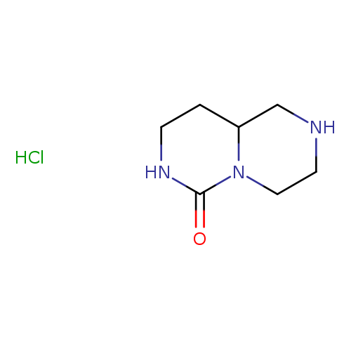 octahydro-1H-pyrimido[1,6-a]piperazin-6-one hydrochloride