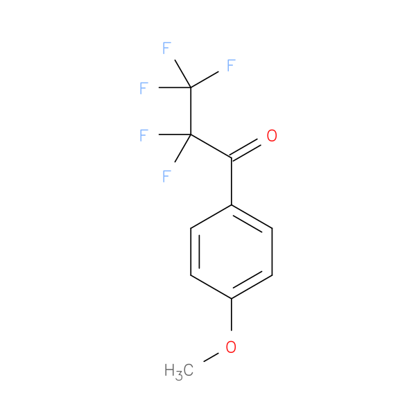 1-Propanone, 2,2,3,3,3-pentafluoro-1-(4-methoxyphenyl)-