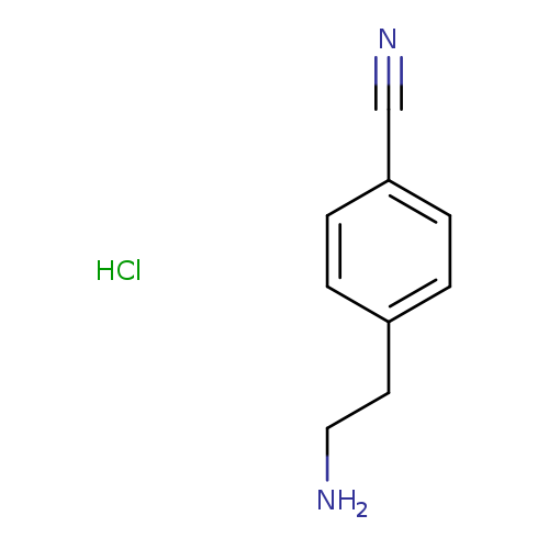 Benzonitrile, 4-(2-aminoethyl)-, hydrochloride (1:1)