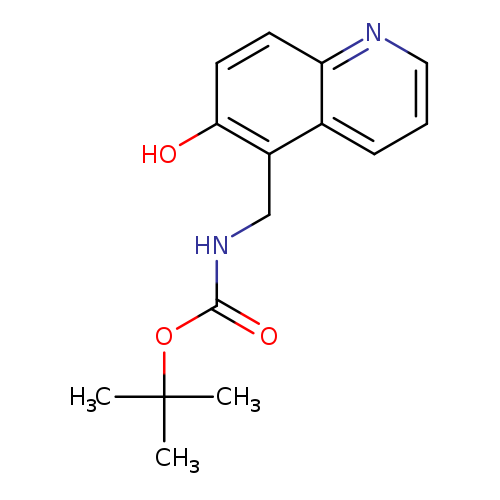 tert-butyl N-[(6-hydroxyquinolin-5-yl)methyl]carbamate