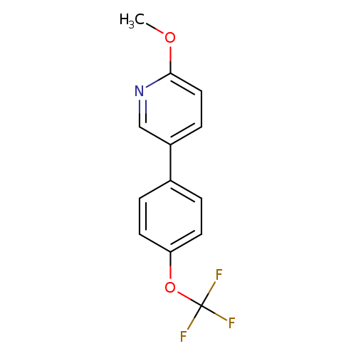 2-Methoxy-5-[4-(trifluoromethoxy)phenyl]pyridiine