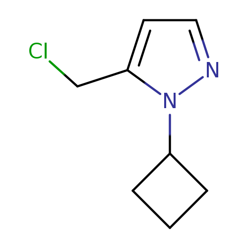 5-(chloromethyl)-1-cyclobutyl-1H-pyrazole