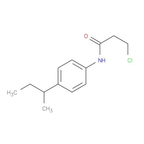 N-(4-Sec-butylphenyl)-3-chloropropanamide