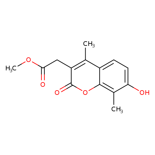 methyl (7-hydroxy-4,8-dimethyl-2-oxo-2H-chromen-3-yl)acetate