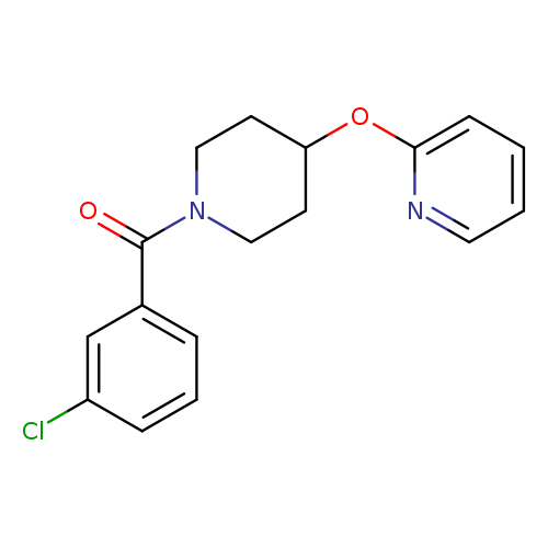 2-{[1-(3-chlorobenzoyl)piperidin-4-yl]oxy}pyridine