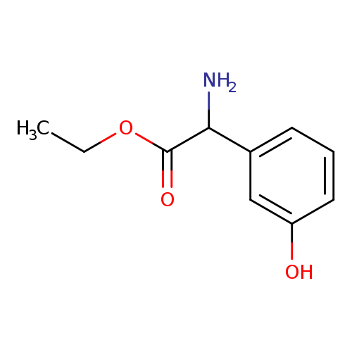 ethyl 2-amino-2-(3-hydroxyphenyl)acetate