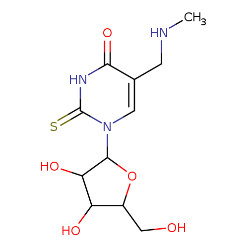 5-methylaminomethyl-2-thiouridine
