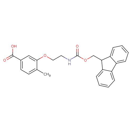 3-[2-({[(9H-fluoren-9-yl)methoxy]carbonyl}amino)ethoxy]-4-methylbenzoic acid