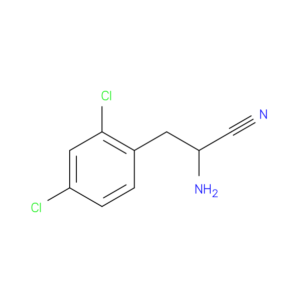 2-Amino-3-(2,4-dichlorophenyl)propanenitrile