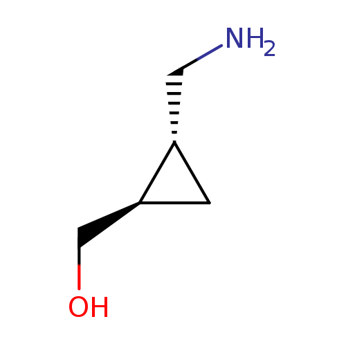 Cyclopropanemethanol, 2-(aminomethyl)-, (1R,2R)-rel-