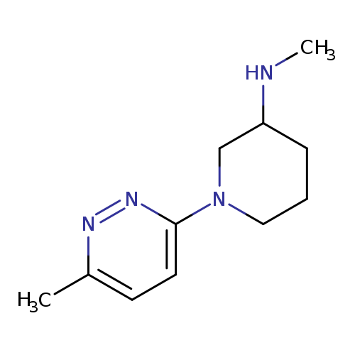 N-methyl-1-(6-methylpyridazin-3-yl)piperidin-3-amine