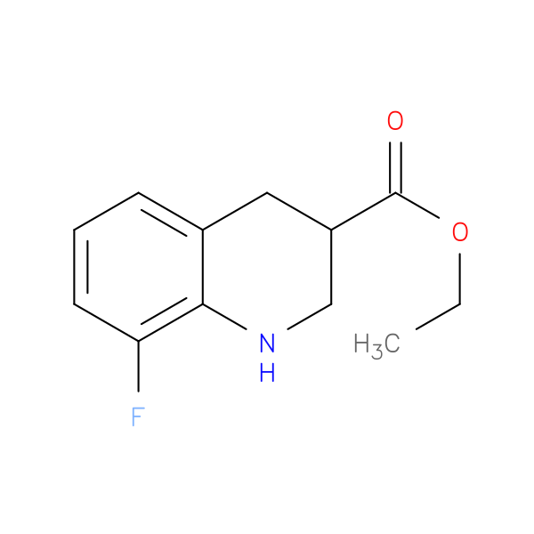 Ethyl 8-fluoro-1,2,3,4-tetrahydroquinoline-3-carboxylate