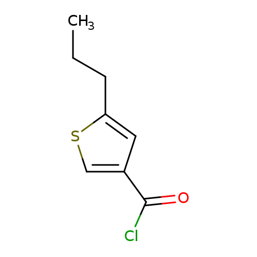 5-Propylthiophene-3-carbonyl chloride