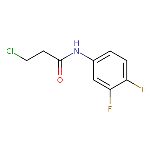 3-Chloro-n-(3,4-difluorophenyl)propanamide