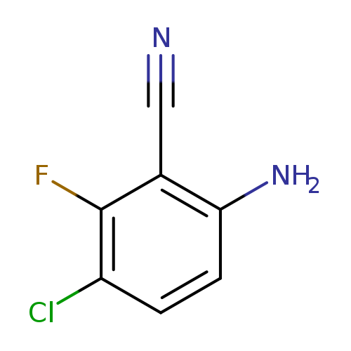 6-Amino-3-chloro-2-fluorobenzonitrile