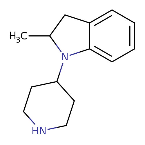 2-methyl-1-(piperidin-4-yl)-2,3-dihydroindole dihydrochloride