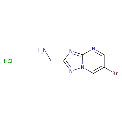 1-{6-bromo-[1,2,4]triazolo[1,5-a]pyrimidin-2-yl}methanaminehydrochloride