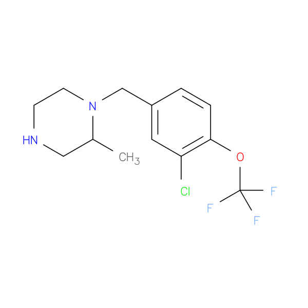 1-{[3-chloro-4-(trifluoromethoxy)phenyl]methyl}-2-methylpiperazine
