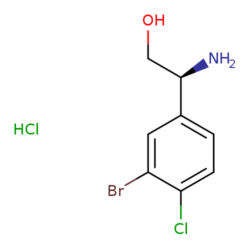 (S)-2-Amino-2-(3-bromo-4-chlorophenyl)ethan-1-olhydrochloride