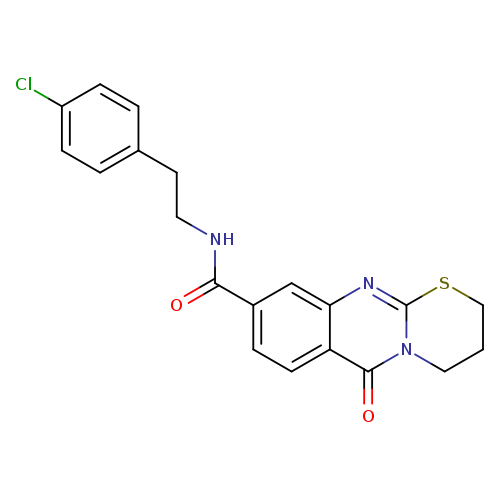 N-[2-(4-chlorophenyl)ethyl]-6-oxo-2H,3H,4H,6H-[1,3]thiazino[2,3-b]quinazoline-9-carboxamide