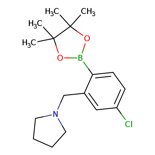 4-Chloro-2-(pyrrolidinomethyl)phenylboronic acid, pinacol ester