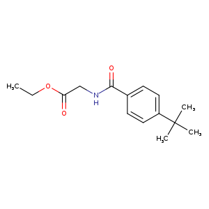 Ethyl 2-(4-(tert-butyl)benzamido)acetate