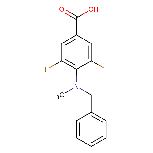 4-(benzyl(methyl)amino)-3,5-difluorobenzoicacid-B28135
