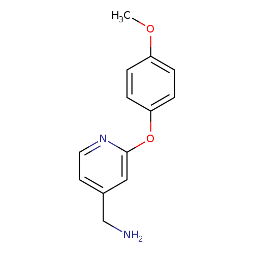 [2-(4-methoxyphenoxy)pyridin-4-yl]methanamine