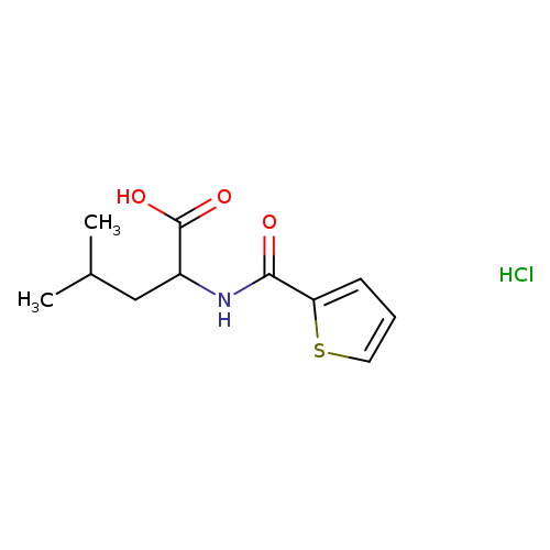 N-(2-Thienylcarbonyl)leucine hydrochloride