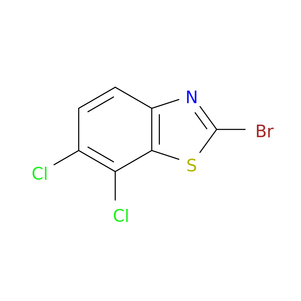2-bromo-6,7-dichloro-1,3-benzothiazole