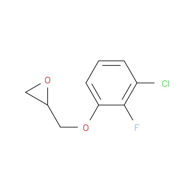 2-[(3-chloro-2-fluorophenoxy)methyl]oxirane