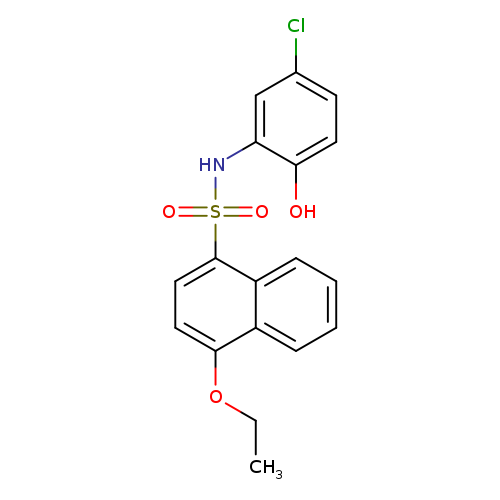 N-(5-chloro-2-hydroxyphenyl)-4-ethoxynaphthalene-1-sulfonamide